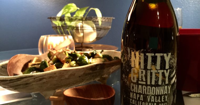 カリフォルニアワイン　妻の手料理とNitty Gritty