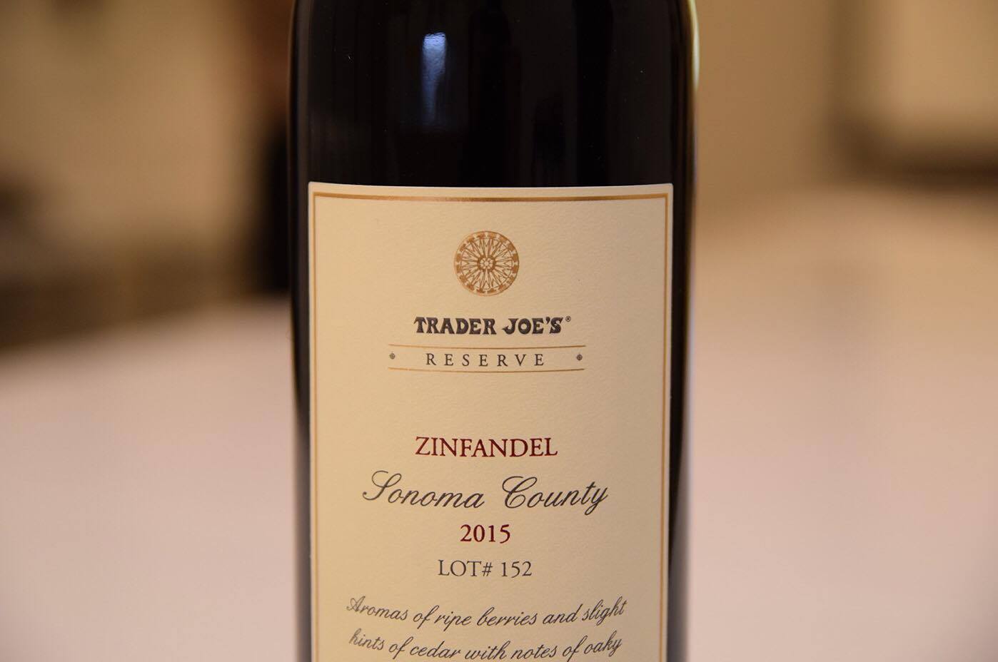 カリフォルニアの人気スーパー Trader Joe Sのジンファンデル アメリカワインクラブ