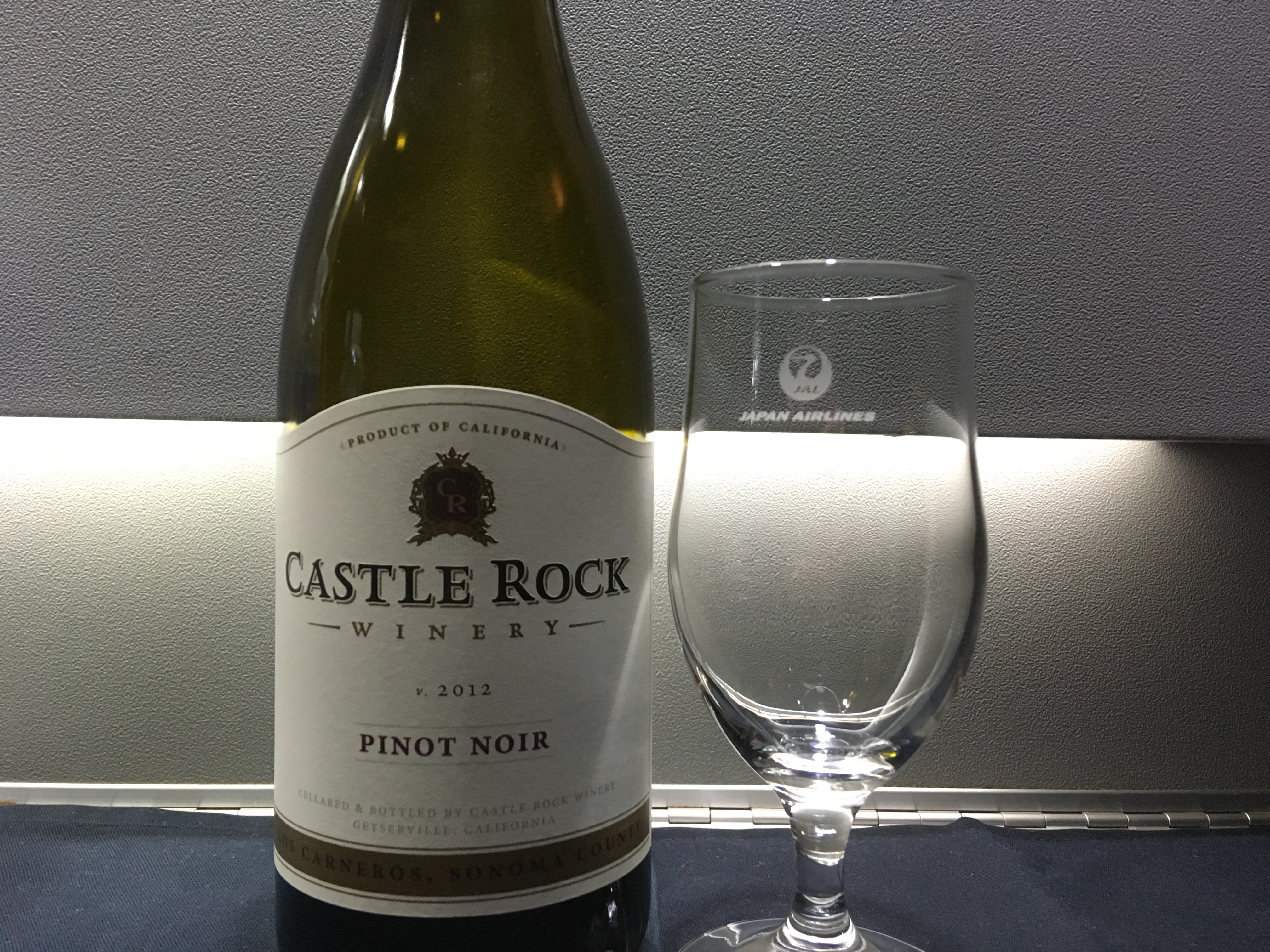 カリフォルニアのバーチャルワイナリーCastle Rockのピノ・ノワール