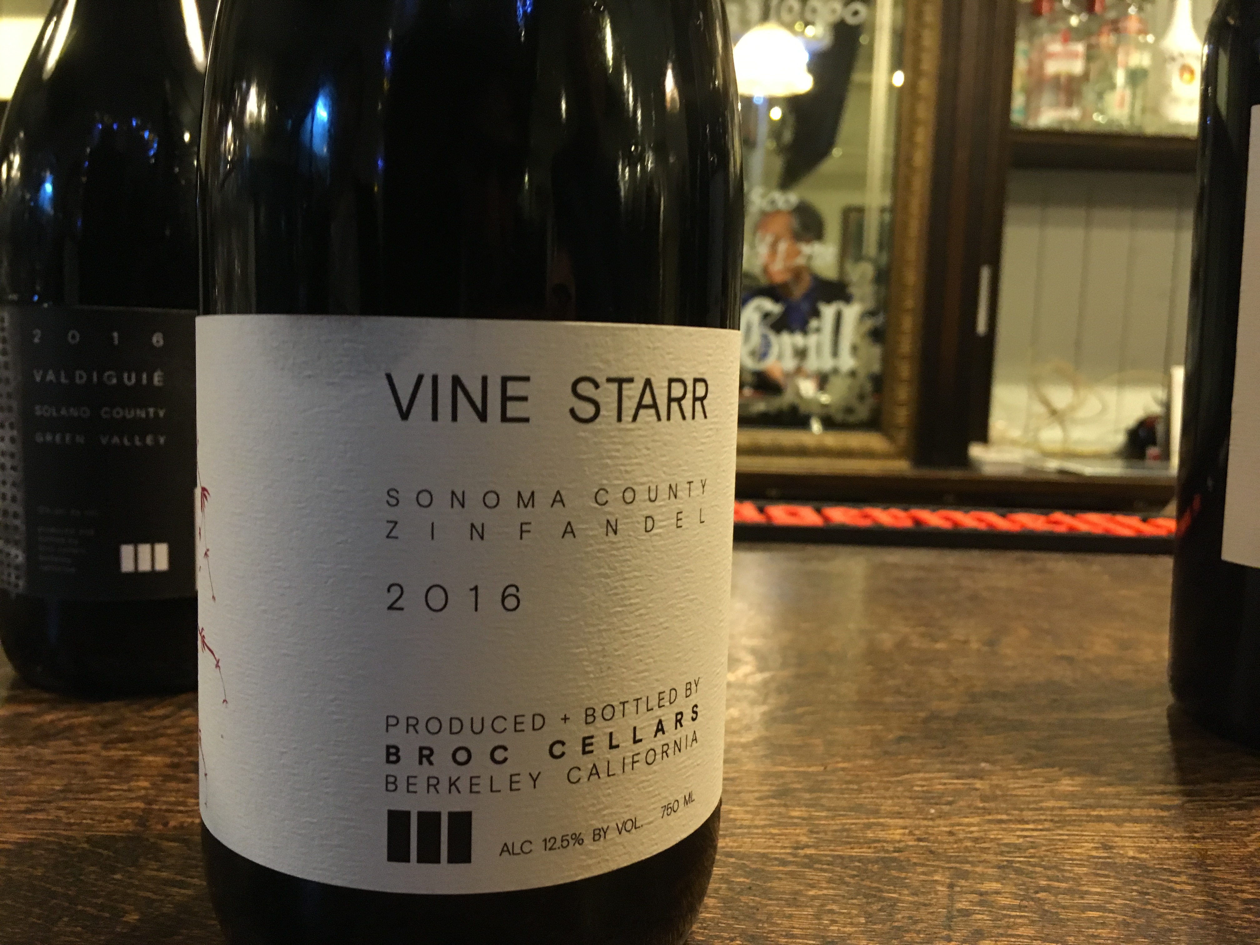 自然派カリフォルニアワイン Broc Cellars Vine Starr Zinfandel
