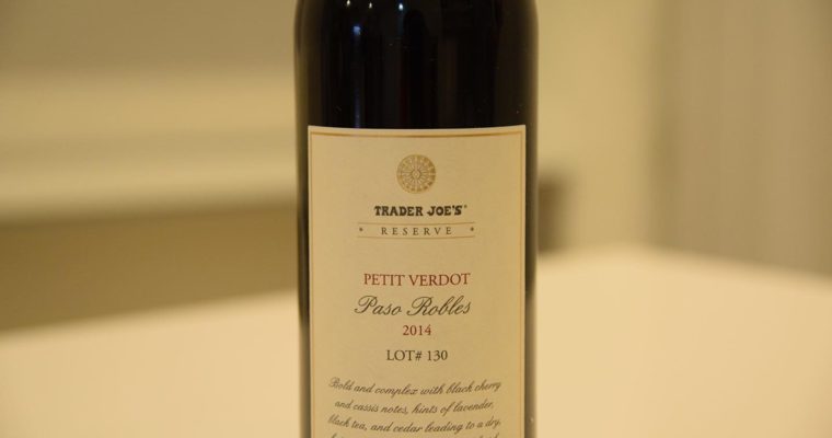 カリフォルニアだからできるPetit Verdot単一品種 TJ’s Reserve LOT130