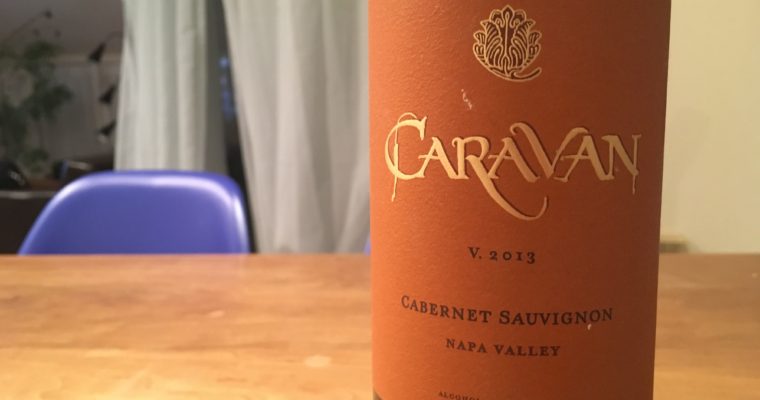 イランからカリフォルニアに移住したDarioushのセカンドワイン Caravan Cabernet Sauvigonon 2013
