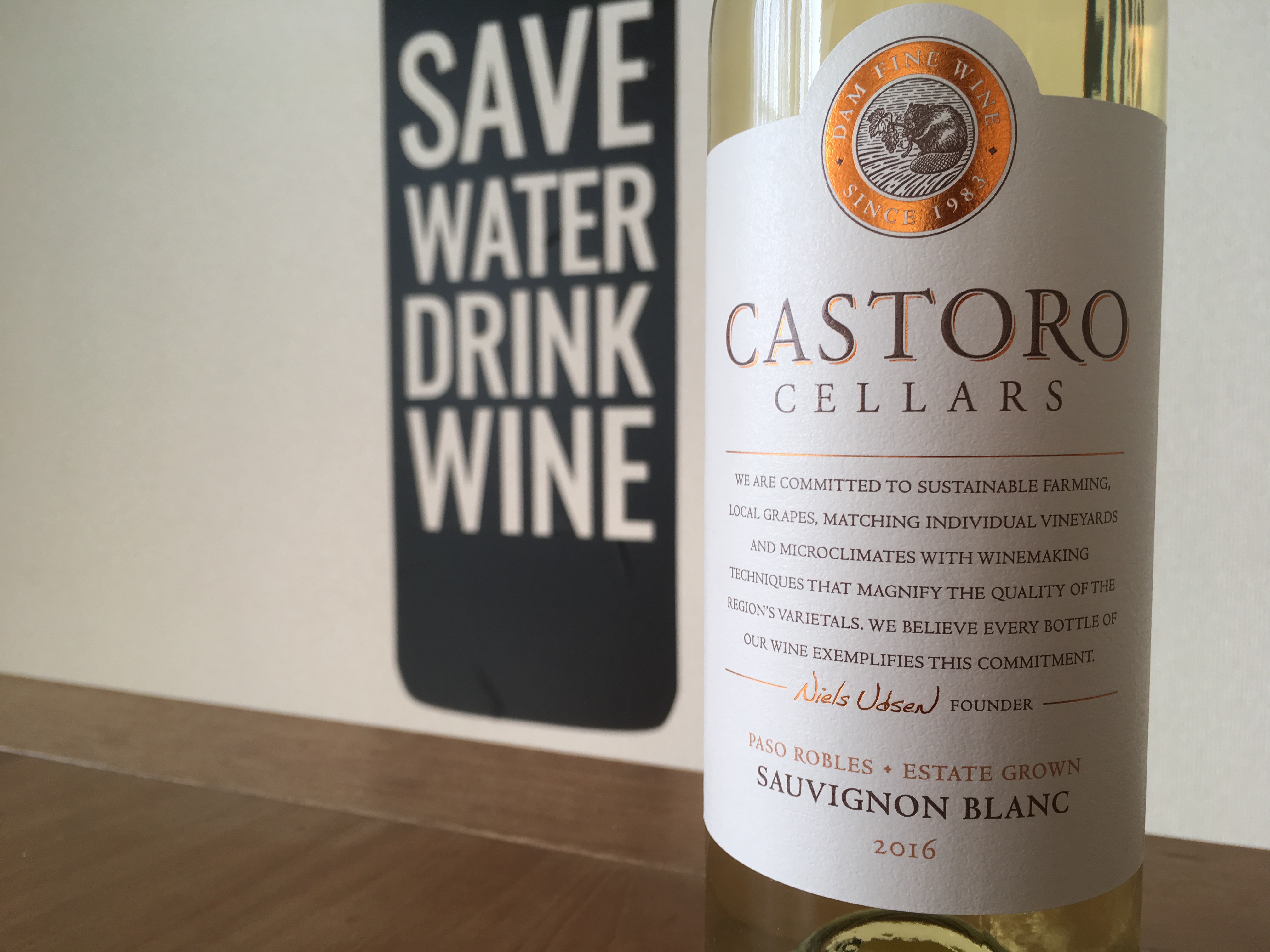 ビーバーの様な勤勉が生み出す高品質 南カリフォルニア Castoro Cellarsの白ワイン