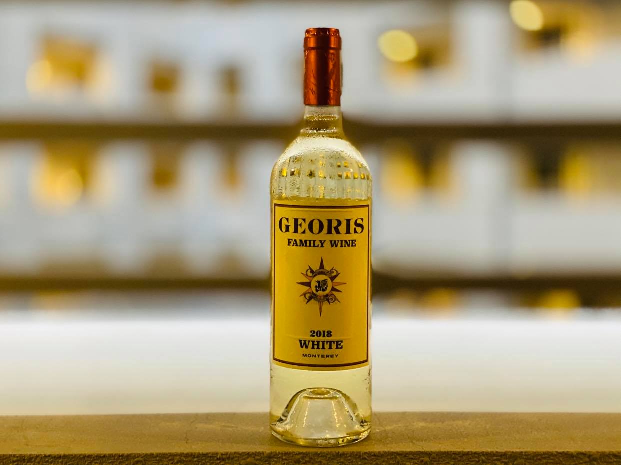 カリフォルニアGeoris Wineryの家族用特別白ワイン